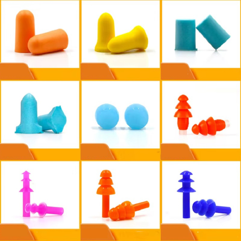 Foam PU Cordless Earplugs for Hearing Conservation