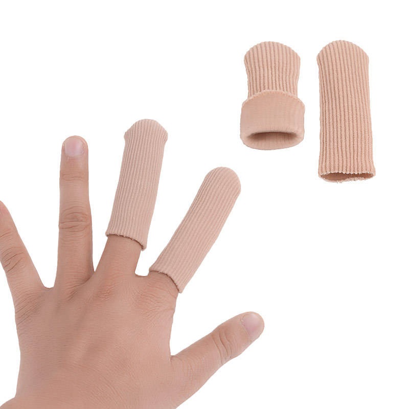 Foot Care Fabric Gel Free Cut Toes Separator Tube for Cushion Corn High Elastic Sleeve
