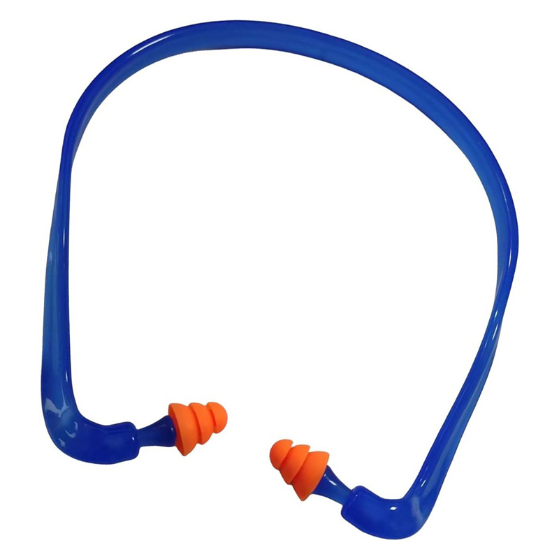 Lightweight Banded Earplugs with Replaceable Foam Pods