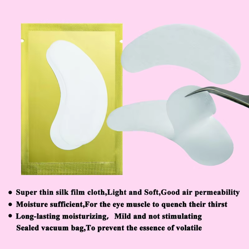 Lint-Free Gel Eye Pads for Eyelash Extension