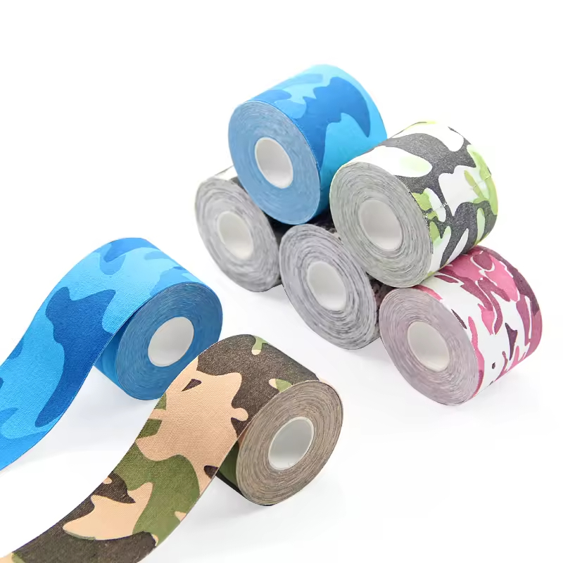 Military Camo Printed Athletic Kinesiology Tape