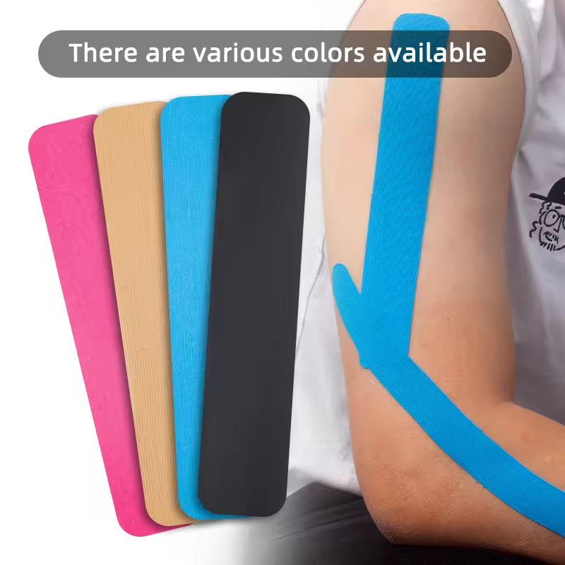 Waterproof Sweat-Resistant Pre-Cut Kinesiology Tape Strips for Intense Training