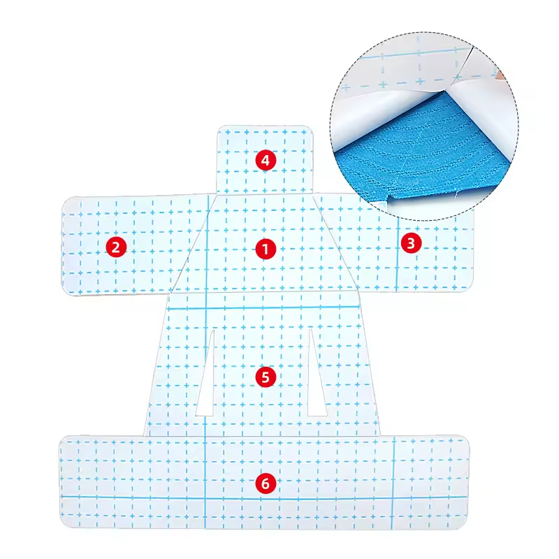 Shoulder Pre-Cut Kinesiology Tape Strips Body-Specific Athletic Support Tape