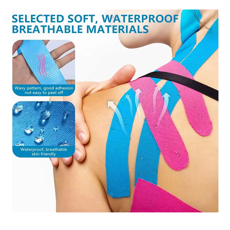Waterproof High-Tack Kinesiology Tape Strong Adhesive Athletic Tape
