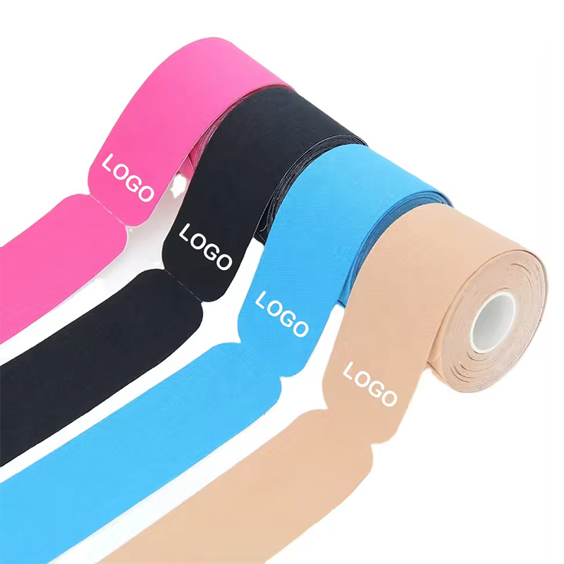 Pre Cut Elastic Cotton Kinesiology Tape  (2"x10") Pain Relief Athletic Sports Tape