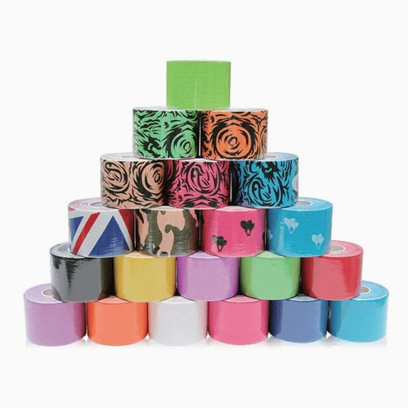 Pro Polyester Kinesiology Tape Roll High Durability, Reinforced Elastic Fabric