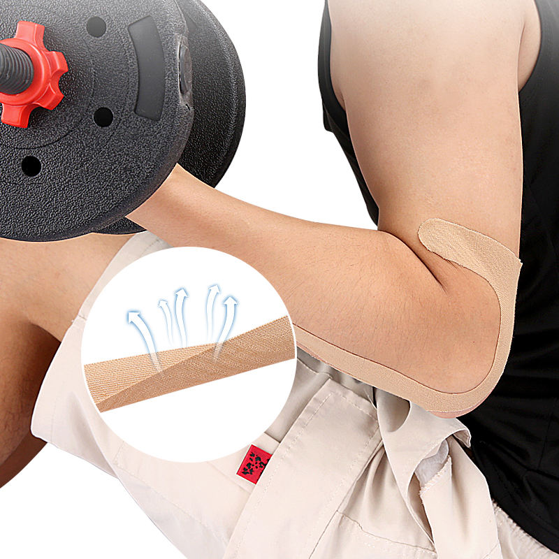 Elbow Pre-Cut Kinesiology Tape Strips Joint Support