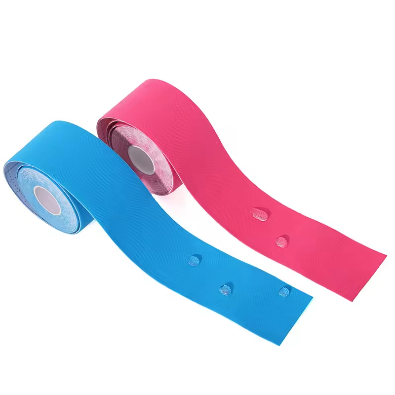 Waterproof Polyester Kinesiology Tape Roll Sweat-Resistant, Athletic Grade