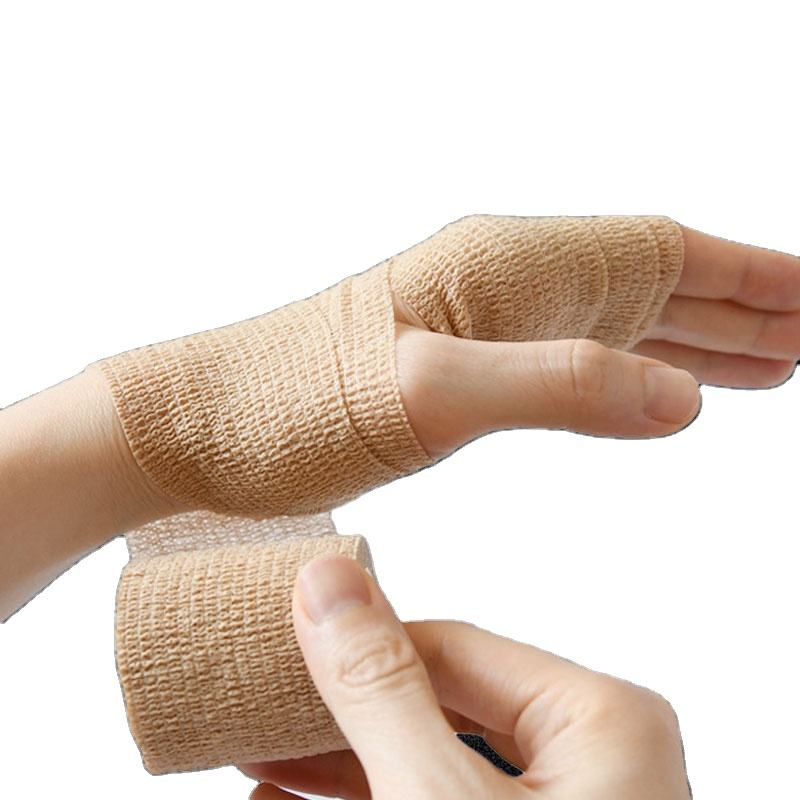 Clinic Promo Printed Cohesive Bandage Self-Adherent Compression Wrap