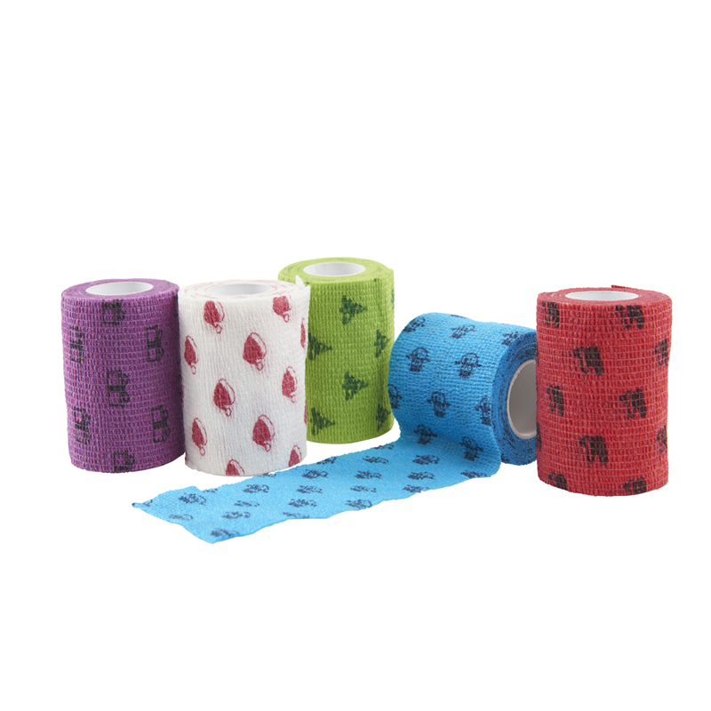 Seasonal / Holiday Themed Self-Adherent Cohesive Bandage Printed Wrap
