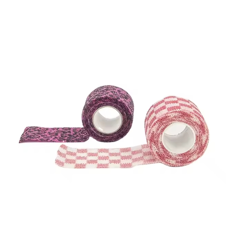 Printed Cotton Self-Adherent Bandage 2in / 3in Patterned Cohesive Wrap