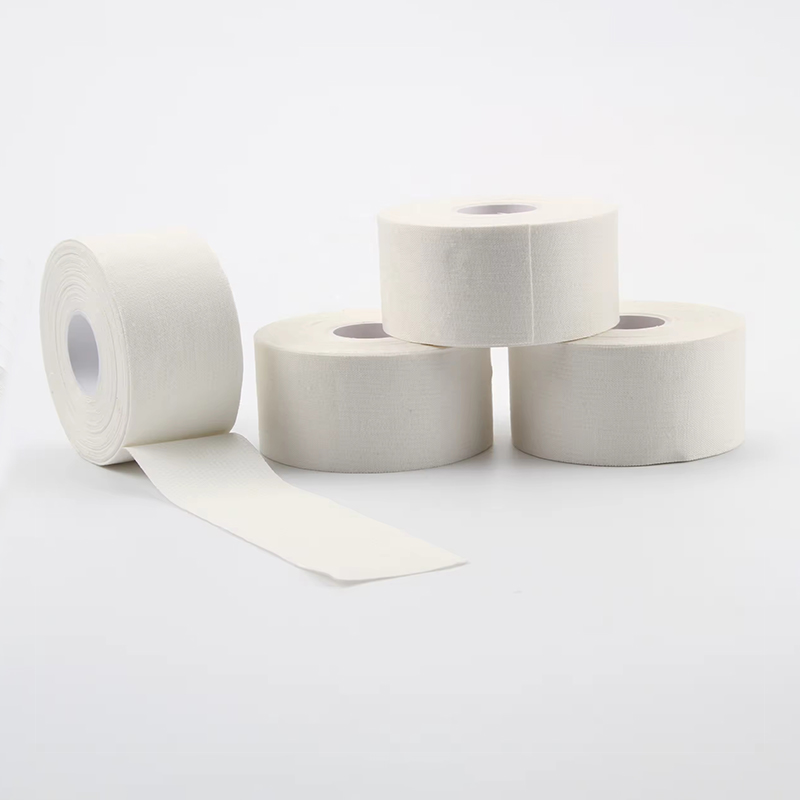 Porous Zinc Oxide Athletic Tape Cotton Sports Strapping Tape