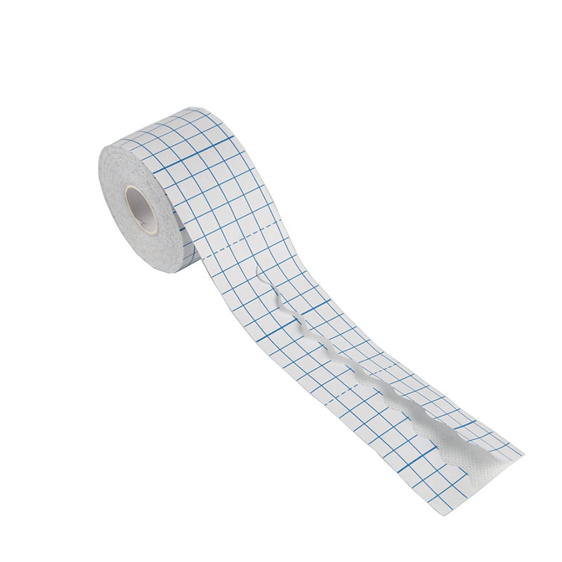 Perforated Nonwoven Fixation Tape with Liner for Dressing Retention