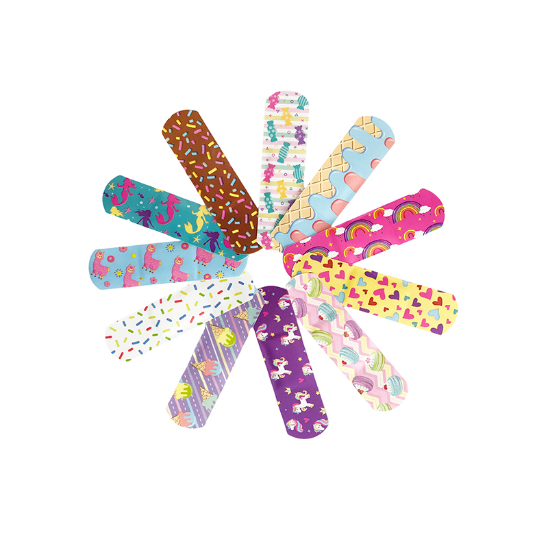 Printed Non-Woven Adhesive Bandages for Kids First Aid
