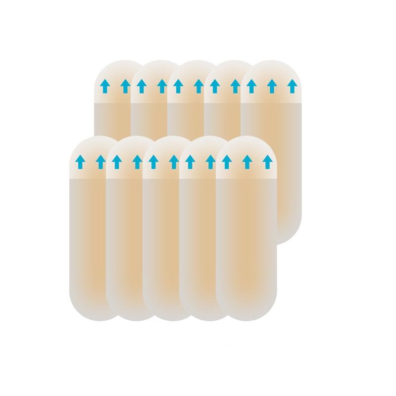 Hydrocolloid Blister Plasters for Heel & Foot Protection Waterproof Wound Care