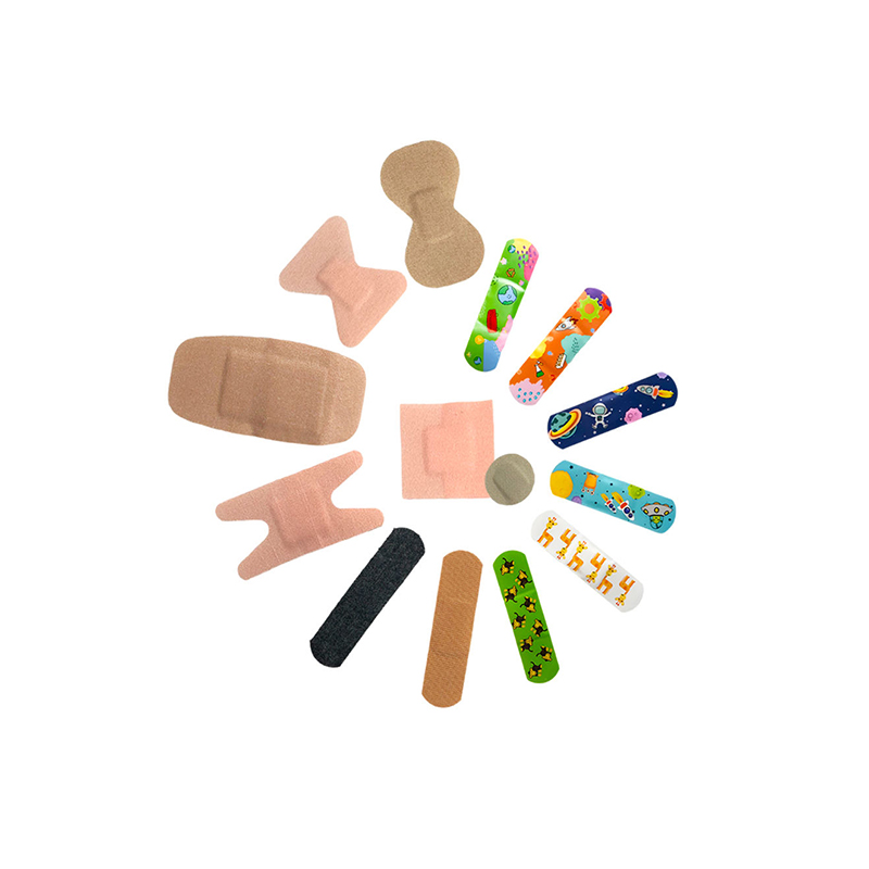 Decorative Fabric Adhesive Band-Aids for Flexible Fit