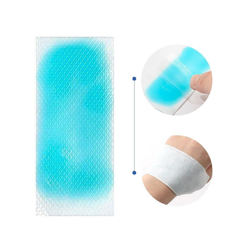 Burn Gel Dressing Sachet Cooling Gel Patch with Non-Woven Carrier for First Aid