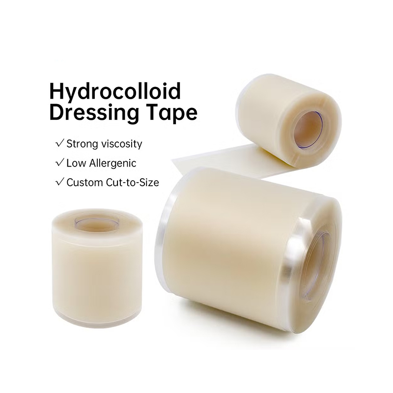 Hydrogel Burn Dressing Rolls Cut-to-Size
