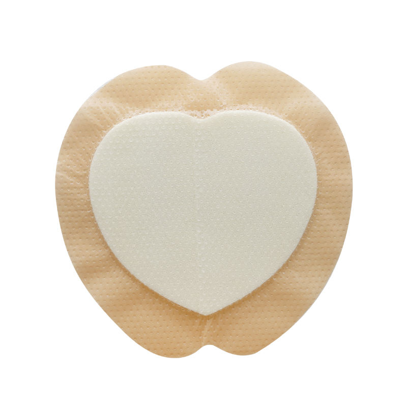 Oval Island Dressing Pad Die-Cut Bordered Wound Dressing