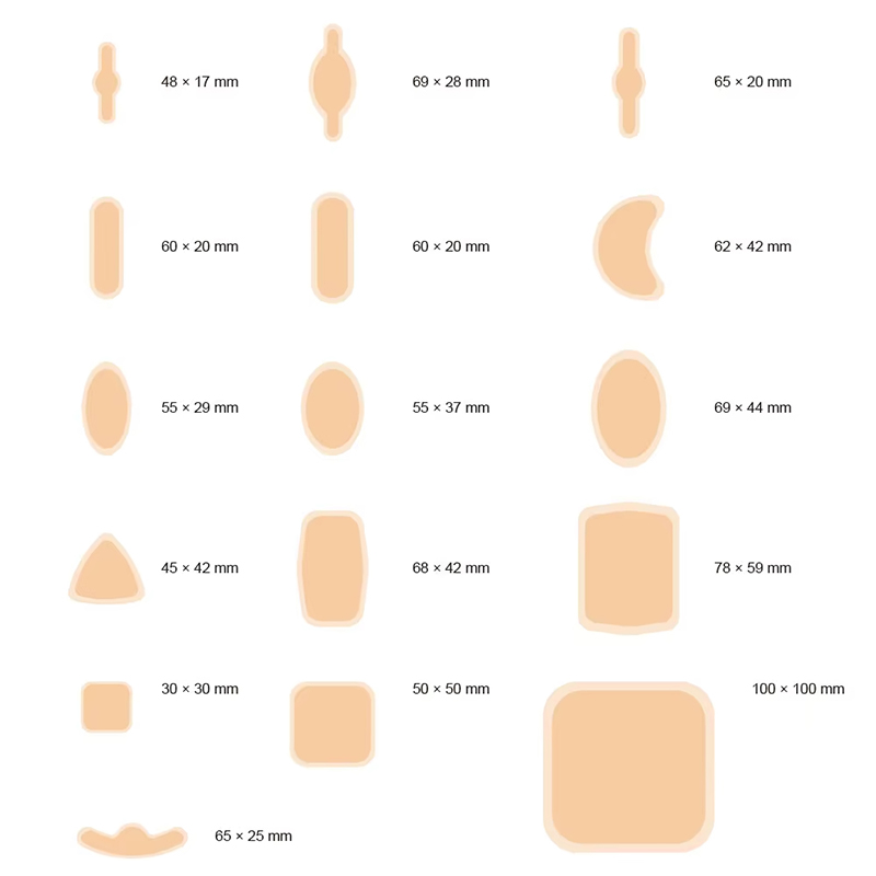 Kids Blister Plasters for Heel & Toe Protection
