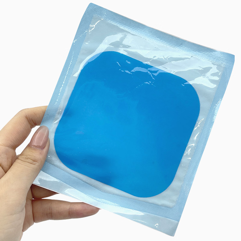 Large Size Hydrogel Burn Patches for Extensive Coverage