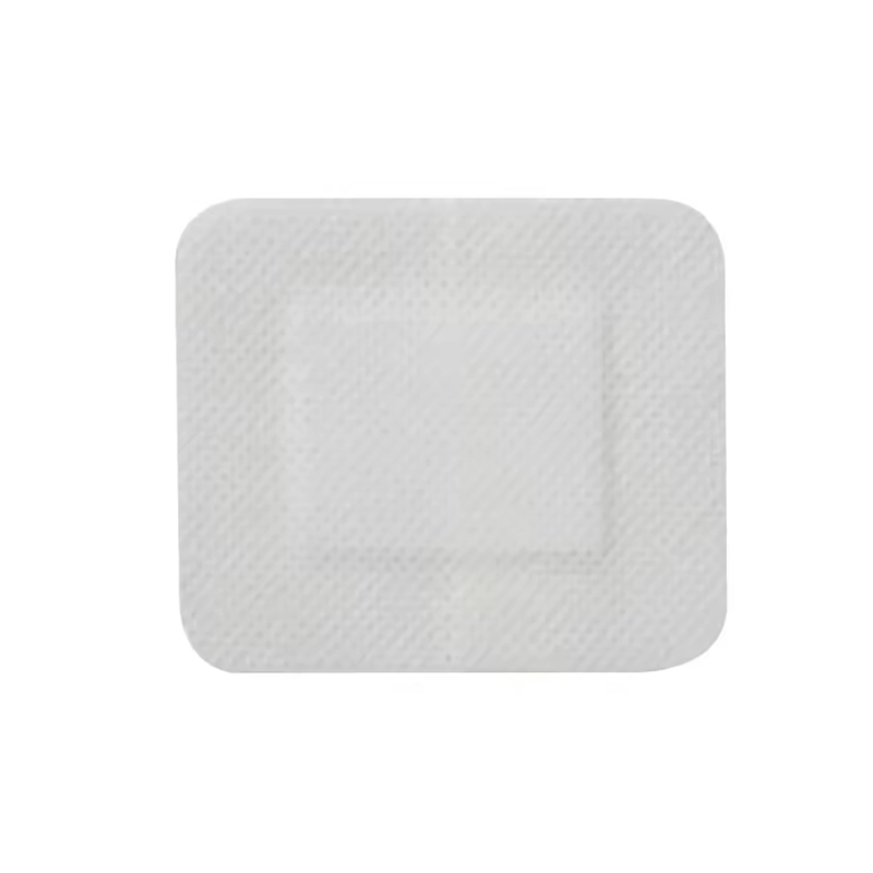 Retention Island Dressing Pad Low-Adherent Contact Layer with Absorbent Gauze Core