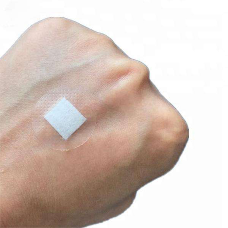 PE Adhesive Plasters with Absorbent Pad Medical Plastic Wound Dressings