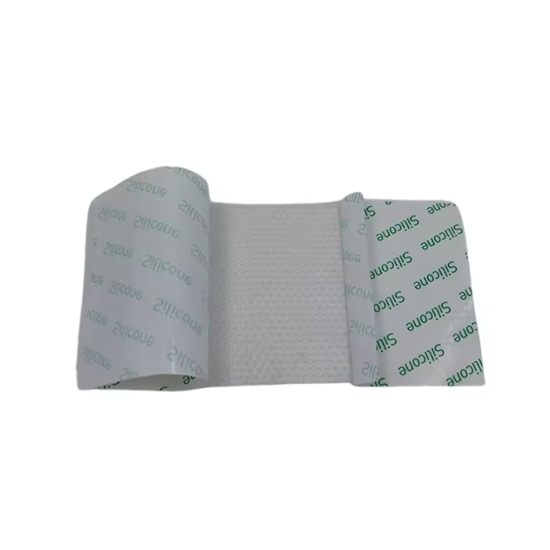 Silicone Wound Contact Layer Dressing Non-Adherent Mesh for Wound Care