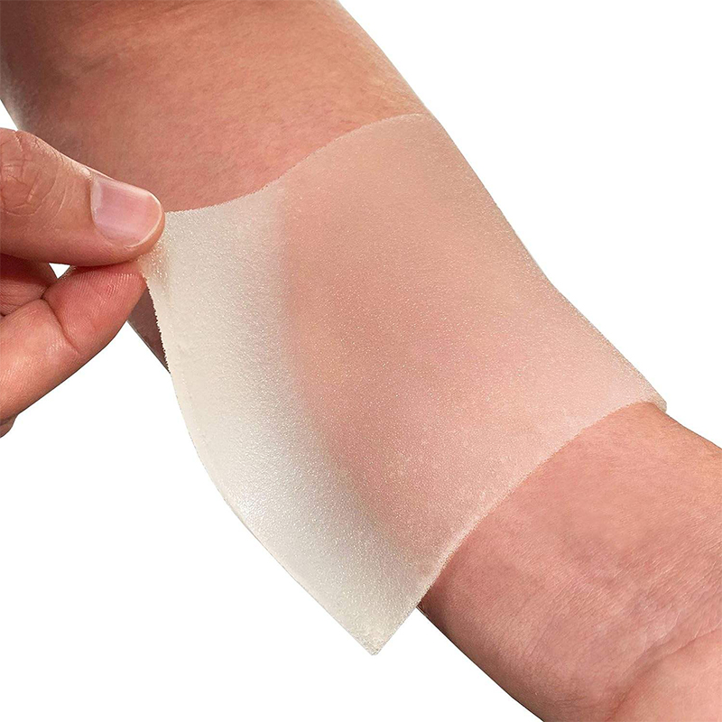 Silver Hydrogel Burn Dressing Antibacterial Cooling Burn Gel Pad Cover