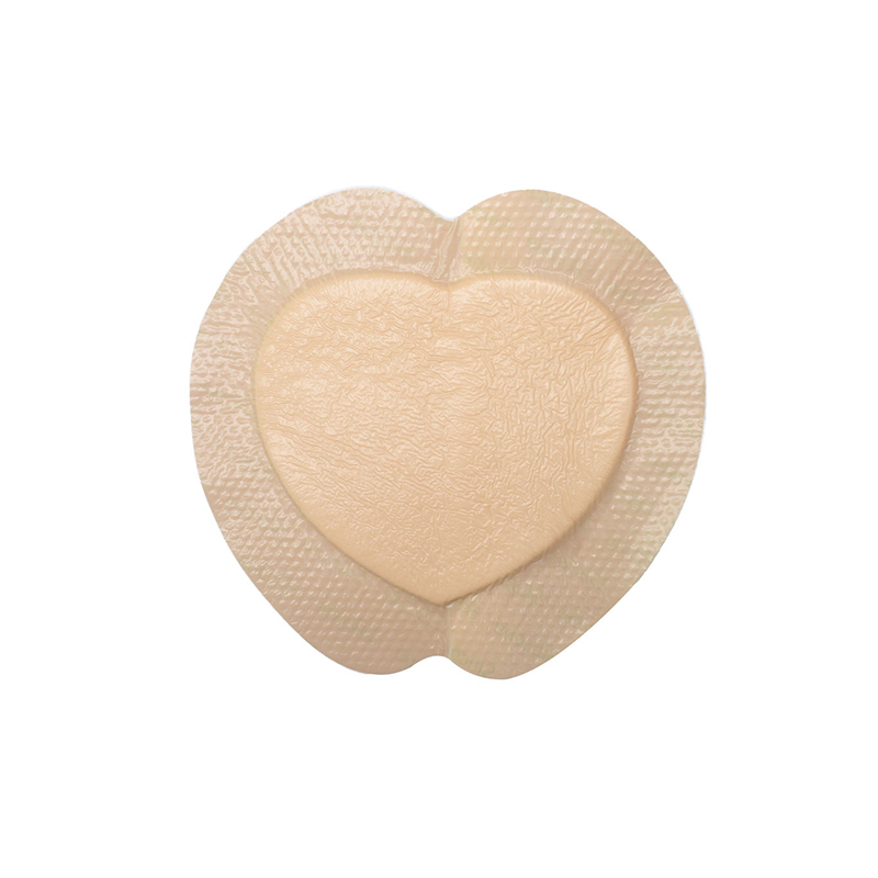 Oval Island Dressing Pad Die-Cut Bordered Wound Dressing