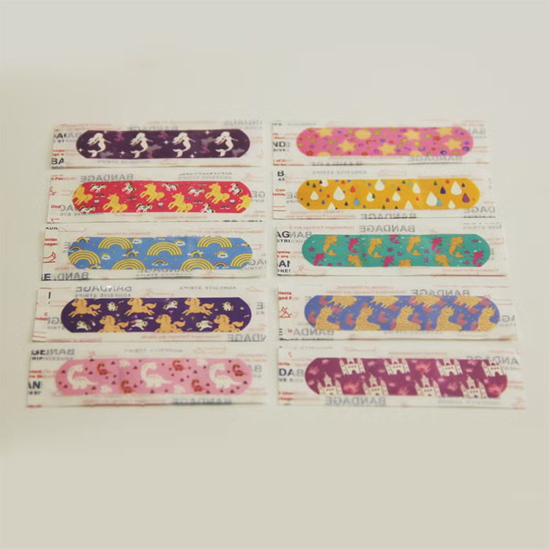 Waterproof Cartoon Adhesive Bandages for Kids Bathing & Swimming Use