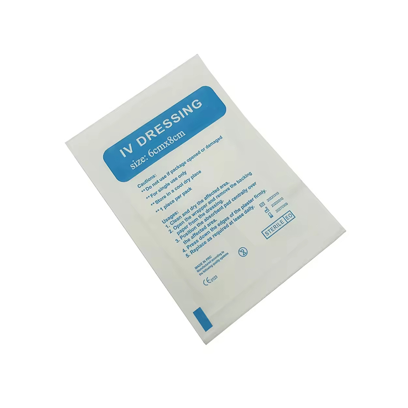 Transparent IV Film Dressing with Non-Woven Border