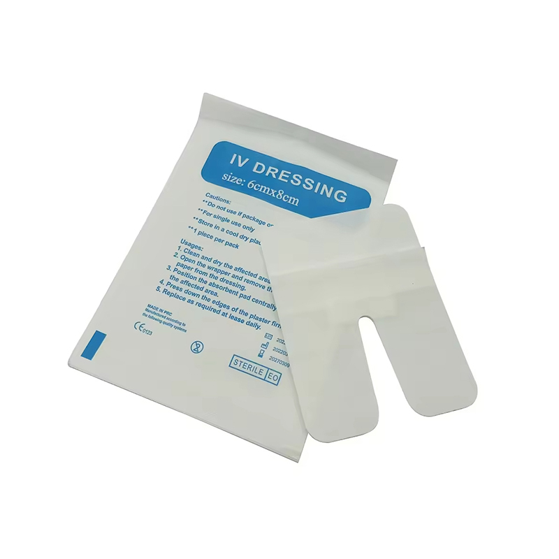 Transparent IV Film Dressing with Non-Woven Border