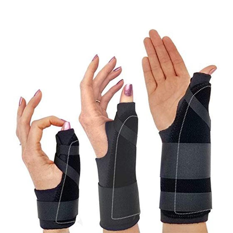 Metal Splint Thumb Spica Wrist Brace