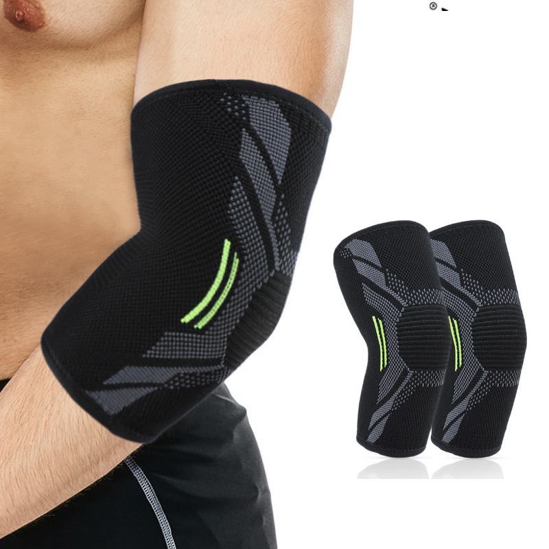 Silicone Grip Knit Elbow Sleeve