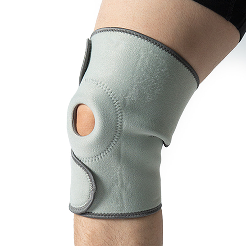 Open-Patella Neoprene Support with Patella Buttress / Ring (Gel/ Foam)