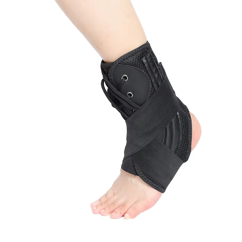Lace-Up Ankle Brace with Medial/Lateral Stays