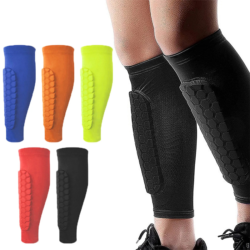 Padded Shin Protection Compression Sleeve