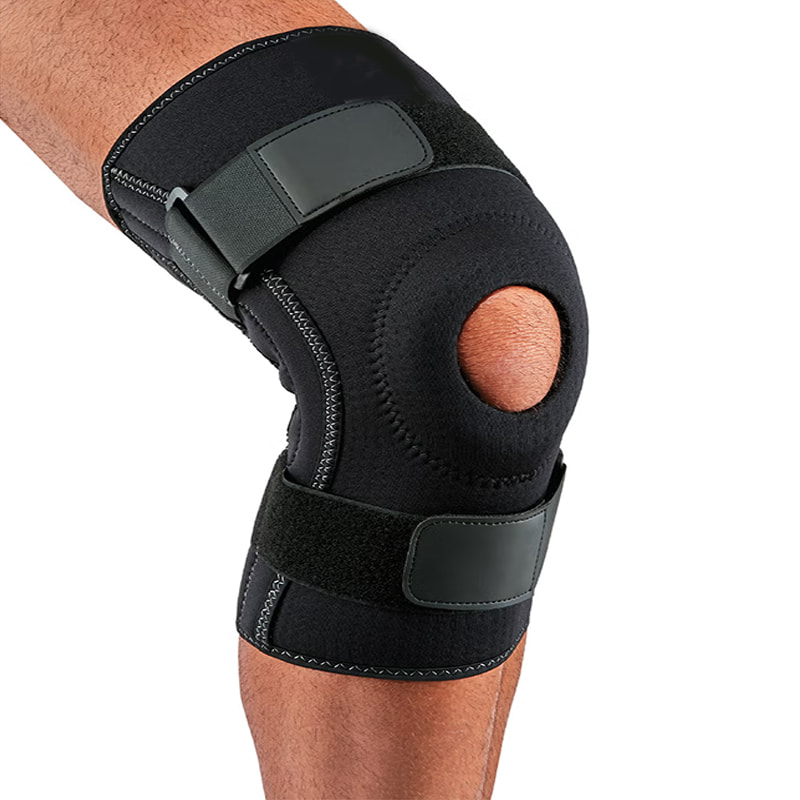 Open-Patella Neoprene Support with Spiral Stays (Non-Hinged Stabilizer Tier)