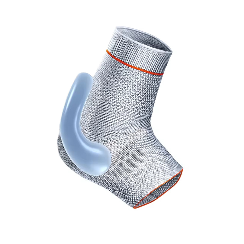 Silicone Gel Pad / Targeted Cushion Knit Ankle Sleeve