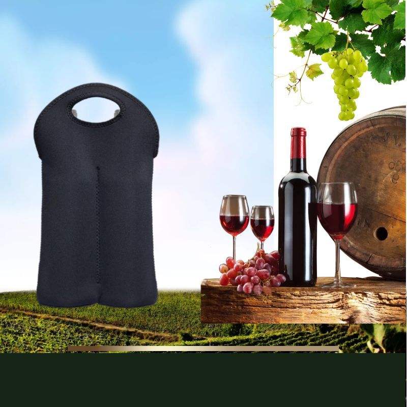 Wine Cooler Tote Insulated Wine Bottle Sleeve Bag