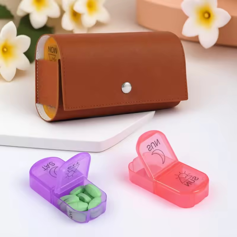 AM-PM Pill Organizer with Removable Pods