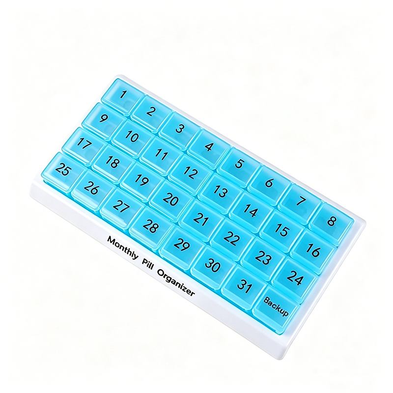 Removable Travel Monthly Pill Organizer