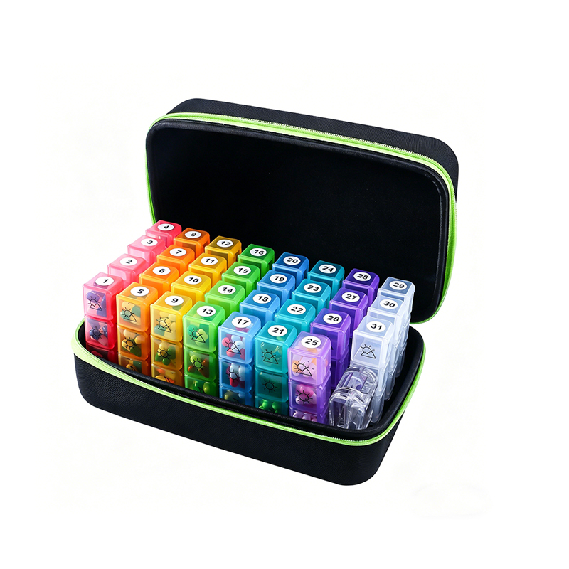 4 Times a Day Monthly Pill Organizer