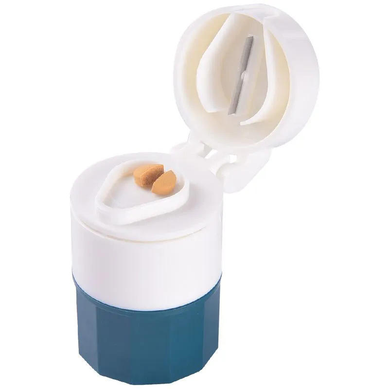 Pill Splitter with Storage / Dispenser