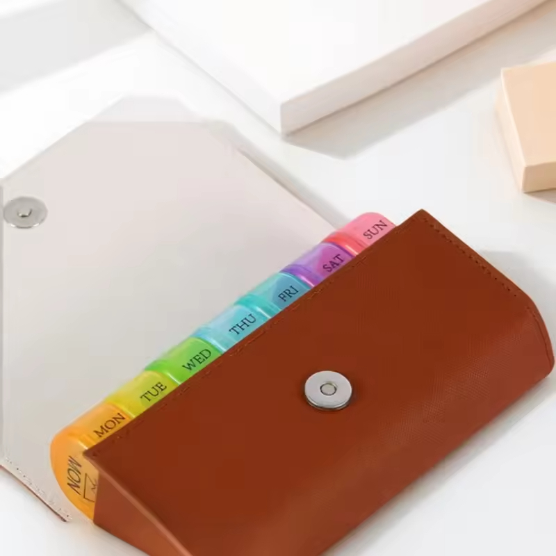 AM-PM Pill Organizer with Removable Pods