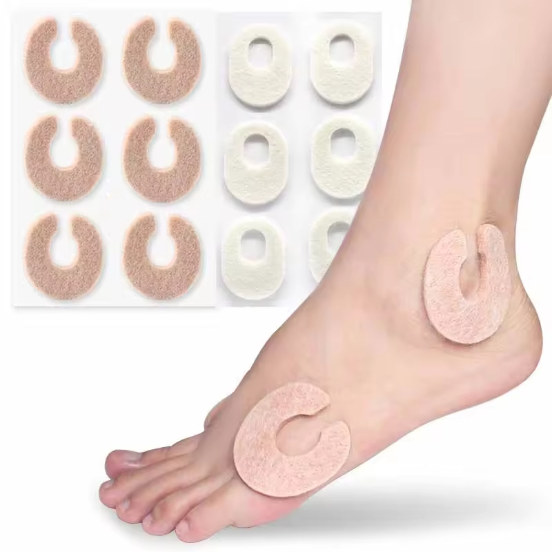 C-Shaped / Horseshoe Felt Callus Cushions