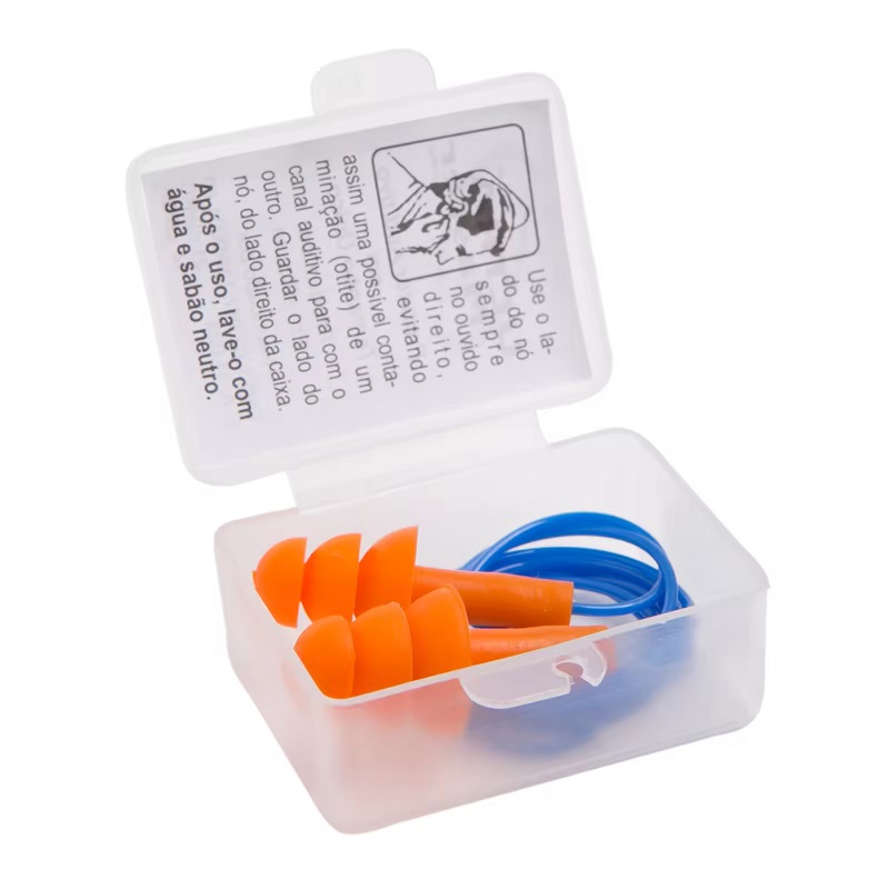 Triple Flange TPE Earplugs