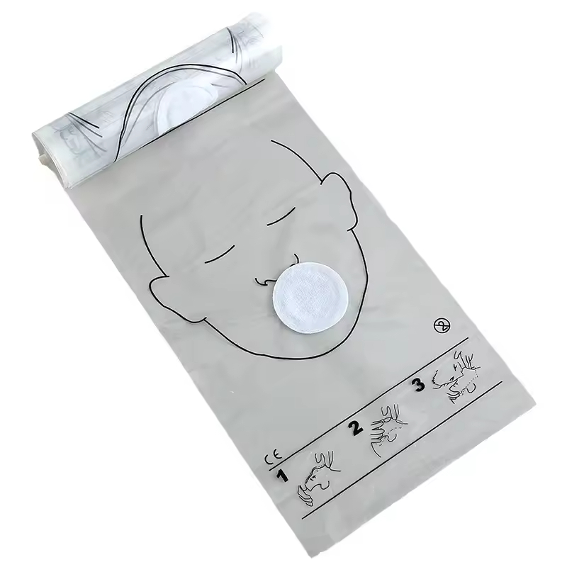  First Aid Disposable CPR Face Shield Emergency CPR Mask