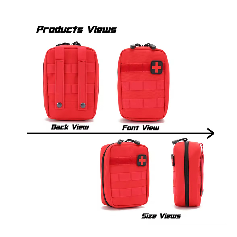 Nylon Medical Pouches Fabric First Aid Bags